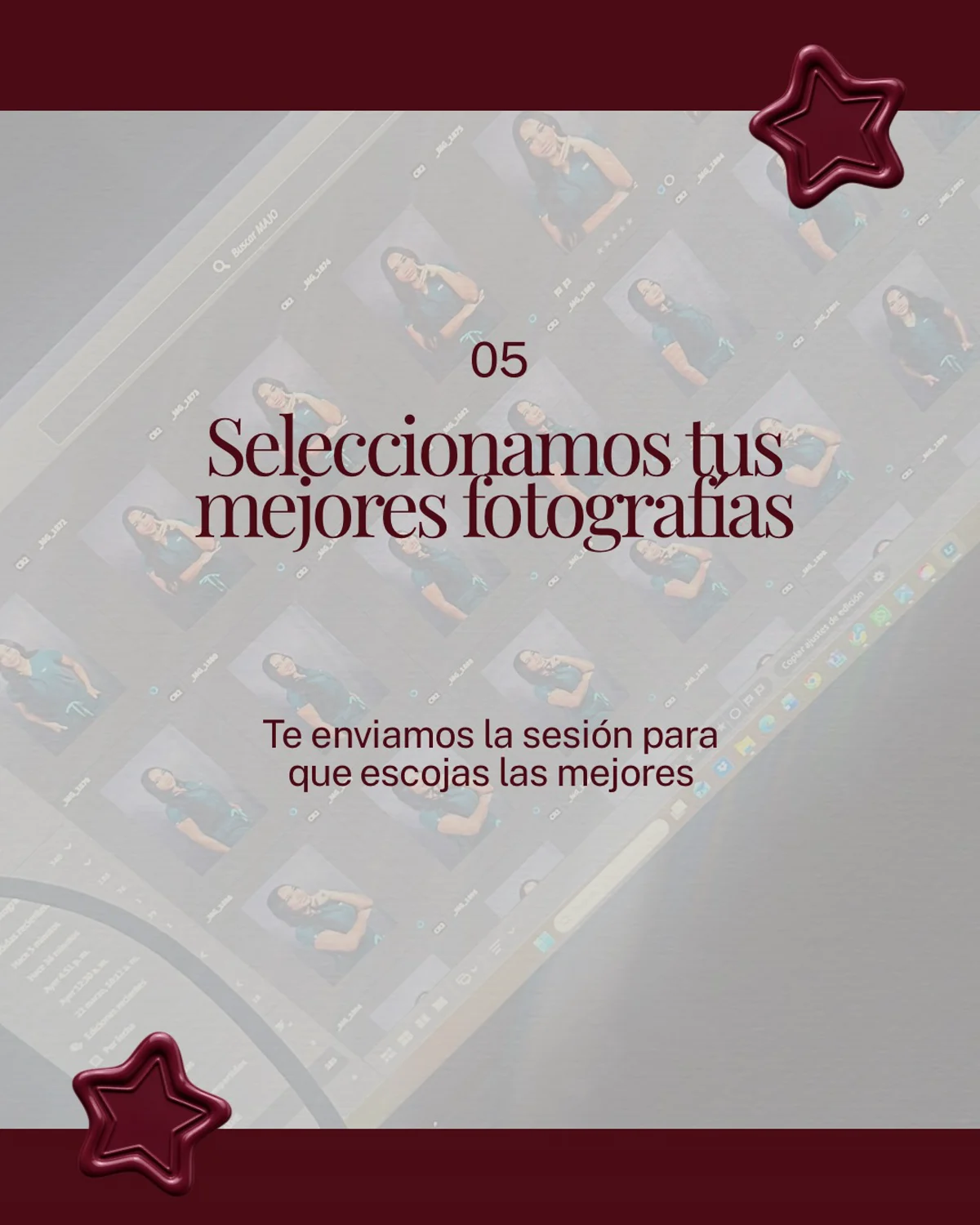Selección de las mejores fotografías de la sesión
